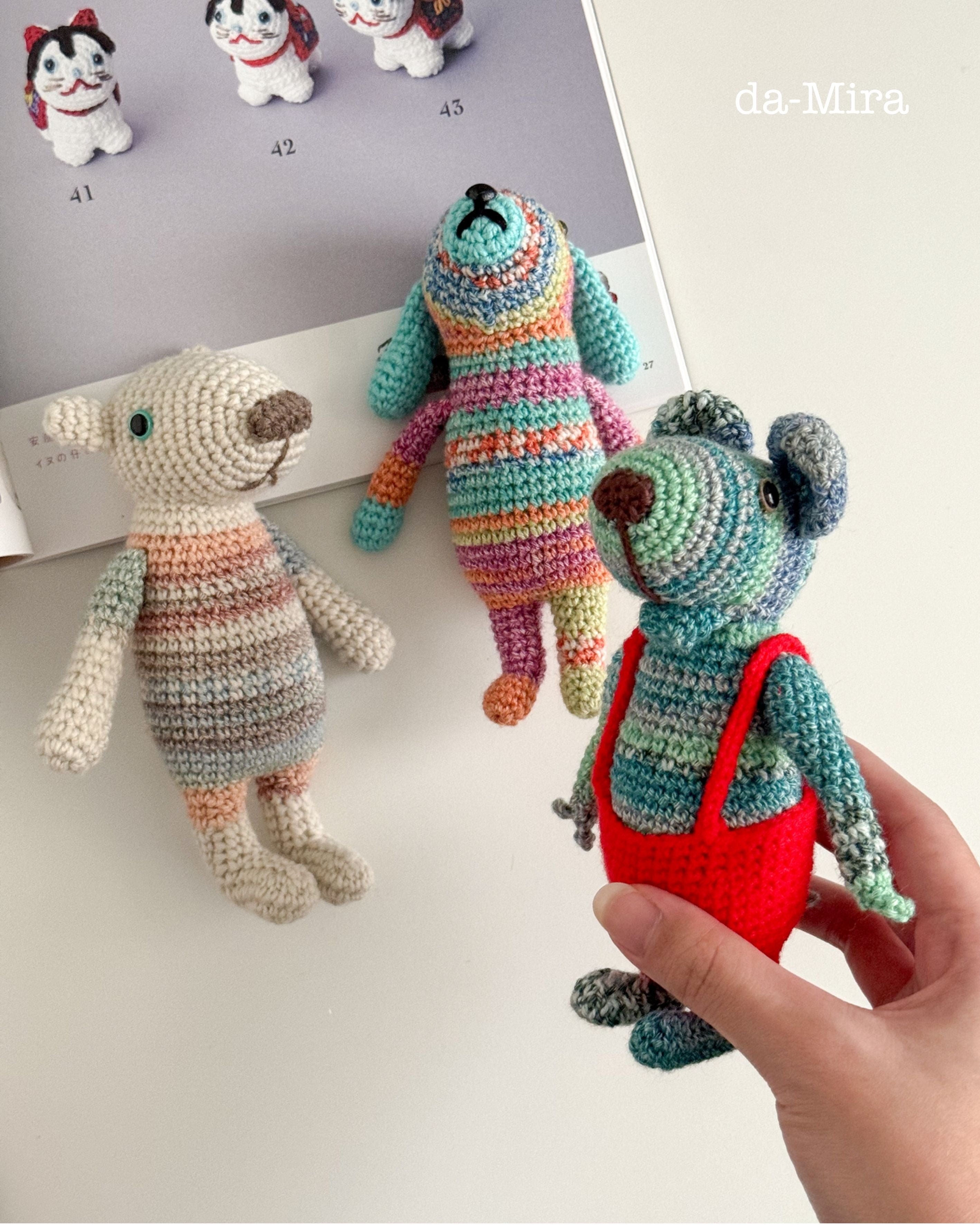 Japanese Spray Paint Animal Amigurumi Kit – da-Mira