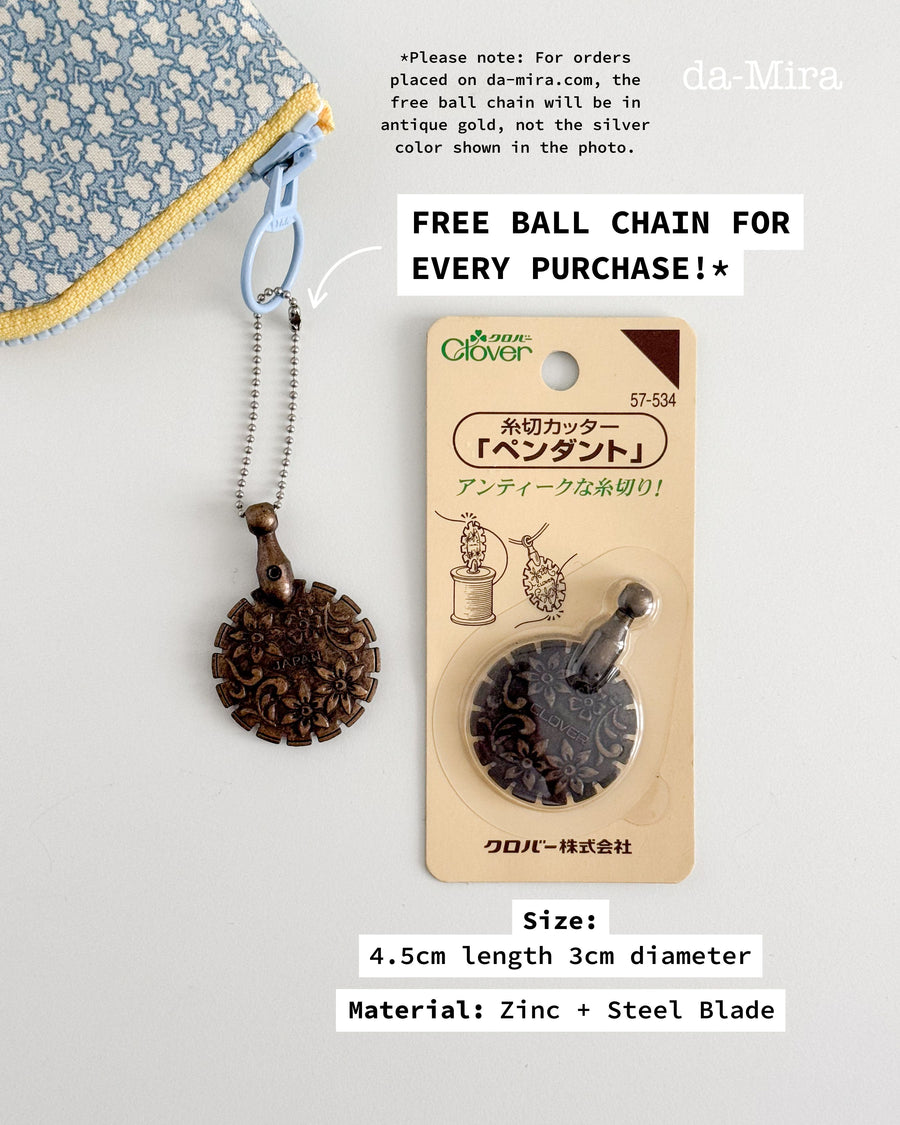 Clover Pendant Thread Cutter