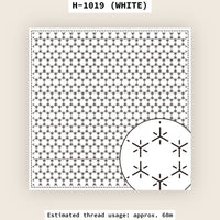 H-1019 OLYMPUS HANA FUKIN HITOMEZASHI SASHIKO CLOTH