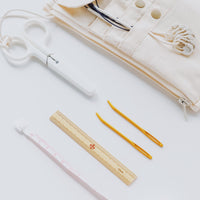 Canvas Circular Knitting Needle Case