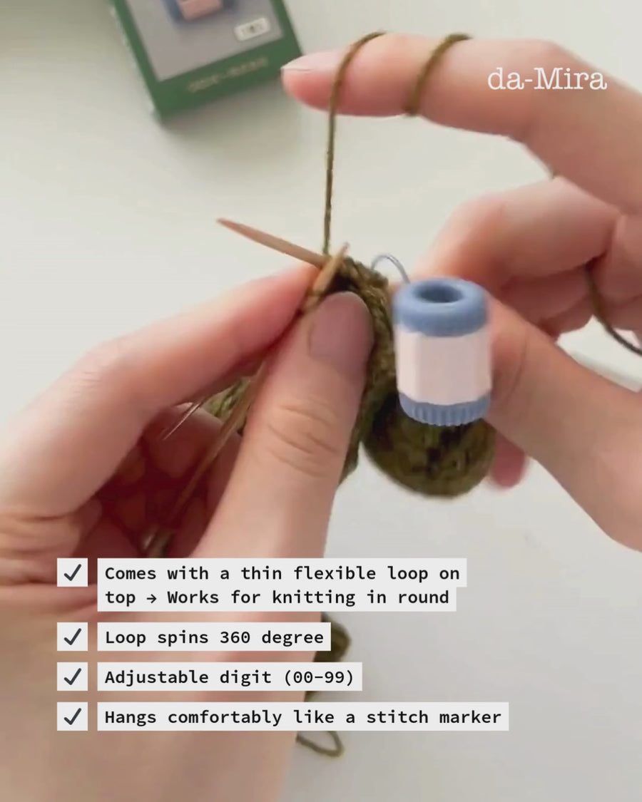 Clover Knitting Row Counter