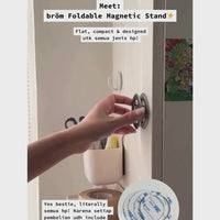 Brom Foldable Magnetic Phone Stand/Holder (Double-sided Magnet)