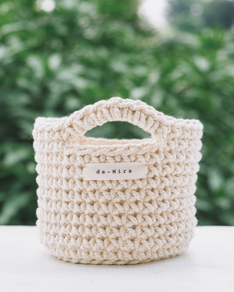 DIY Crochet Basket Kit