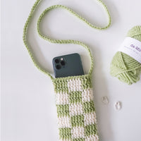 DIY Crochet Checkered Sling Bag Kit