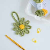 DIY Crochet Daisy Charm Kit