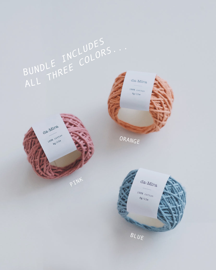  COHEALI 1 Set Crochet Tulip Kit Knitting Material